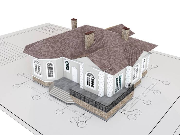 Проектирование дома в 3D